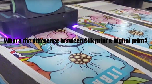 Silk print and Digital print