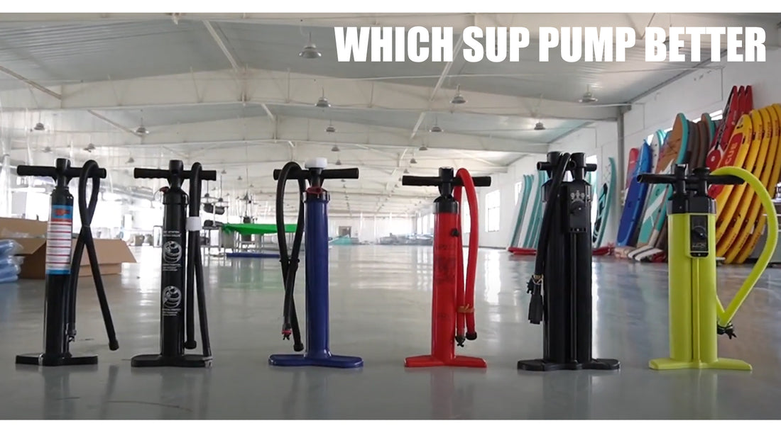 Which SUP pump works better?