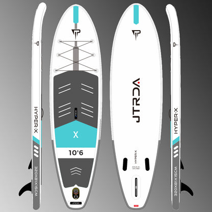 JTRDA Hyper-X 10‘6“x32"x6" Inflatable SUP Set