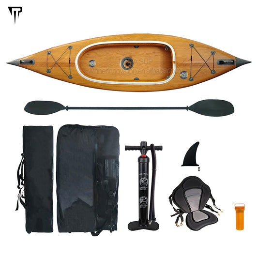 inflatable wood kayak 305cm